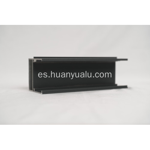 Muro de cortina de panel de vidrio comercial con perfiles de aluminio